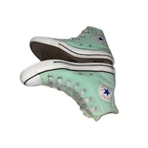 Converse Chuck Taylor All Star High Top Sneakers Mint Green Women's Size 7‎